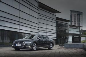 Audi A8 L 60 TFSI e Quattro 2020 года  (UK)